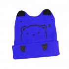Baby Creative Cartoon Bear Shape <span style='color:#F7840C'>Beanie</span> <span style='color:#F7840C'>Hat</span> Breathable Cute Cap for Winter Autumn