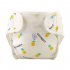 Baby Cute Patterns Diaper Pants Cloth Diaper Washable Leak proof Diapers House bear 90 