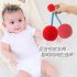 Baby Eyesight Training Chasing Ball Puzzle Early Education Toy Catching Ball red