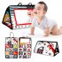 Baby Floor Mirror Toy Magic Mirror Sensory Toys For 6  12 Months Babies Intelligence Development Crawl Toys orange folding mirror