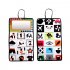Baby Floor Mirror Toy Magic Mirror Sensory Toys For 6  12 Months Babies Intelligence Development Crawl Toys Black and red folding mirror