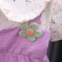 Baby Girl Floral Princess Dresses Short Sleeve Birthday Wedding Party Clothes Suitable For 1 3 Children pink 32 36M 110