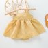 Baby Girl Sling Dress Stylish Plaid Sleeveless Pullover Cotton Dress For 0 3 Years Old Kids Green plaid 3 6M 66