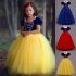 Baby Girl Stylish Tutu Princess Dress Lovely Bowknot Decoration Dress for Halloween  yellow 140cm