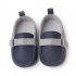 Baby Girls Boys Shoes Pu Leather Casual Breathable Anti slip Soft Soles Low Top First Walking Shoes For Infant navy blue 9 12M sole length 13cm