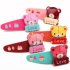 Baby Girls Cute Cartoon Hair Clip Fashion Headwear Hair Accessories as Gifts for Toddlers Cat   Watermelon Red