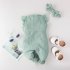 Baby Girls Romper Summer Sweet Lace Ruffled Sleeveless Jumpsuit Casual Outfits For 1 2 Years Old Infant HA22019A 18 24M 100CM