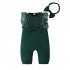 Baby Girls Romper Summer Sweet Lace Ruffled Sleeveless Jumpsuit Casual Outfits For 1 2 Years Old Infant HA22019A 18 24M 100CM
