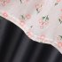 Baby Girls Short Sleeves Dress Summer Sweet Polka Dot Floral Printing Cotton Dress For 1 3 Years Old Kids yellow 30 36M 110