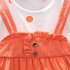 Baby Girls Summer Princess Dress Polka Dot Print Short Sleeve Round Neck Dress Summer Clothes Outfit yellow 12 18M M