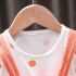Baby Girls Summer Princess Dress Polka Dot Print Short Sleeve Round Neck Dress Summer Clothes Outfit orange 24 30M XL