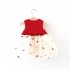 Baby Girls Summer Sleeveless Dress Cute Lace Princess Sundress Casual Cotton Skirt For 1 3 Years Old Girls pink HEIGHT 80CM
