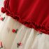 Baby Girls Summer Sleeveless Dress Cute Lace Princess Sundress Casual Cotton Skirt For 1 3 Years Old Girls pink HEIGHT 80CM
