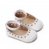 Baby Girls Toddler Shoes Casual Pu Leather Hollow out Heart shape Anti slip Soles Princess First Walkers Shoes White 6 9M 12cm