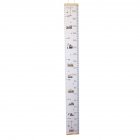 Baby Growth Chart Handing Ruler Wall Decor for Kids Removable Growth Height Chart Excavator_20*200