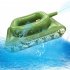 Baby Inflatable Pool Floats Big Tank With Water Sprayer Swimming Ring Pvc Water Toys For Kids Summer Party camouflage tank