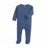 Baby Long Sleeves Jumpsuit Newborn Cotton Single Breasted Simple Solid Color Romper For 0 1 Years Old Kids grey 6 9M 9