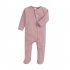 Baby Long Sleeves Jumpsuit Newborn Cotton Single Breasted Simple Solid Color Romper For 0 1 Years Old Kids grey 6 9M 9