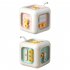 Baby Magic Cube Toys Password Lock Drawer Rotating Clock Rotating Fan Early Educational Toys Gifts For Boys Girls Green