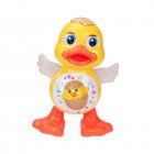 Baby Musical Duck Toy Dancing Duck With Music Light Crawling Baby Preschool Educational Toys Gift For Boys Girls cartoon duck