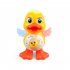 Baby Musical Duck Toy Dancing Duck With Music Light Crawling Baby Preschool Educational Toys Gift For Boys Girls cartoon duck