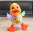 Baby Musical Duck Toy Dancing Duck With Music Light Crawling Baby Preschool Educational Toys Gift For Boys Girls cartoon duck