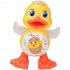 Baby Musical Duck Toy Dancing Duck With Music Light Crawling Baby Preschool Educational Toys Gift For Boys Girls cartoon duck