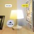 Baby Night Light With USB Charging Cable Remote Control Transparent Lampshade Rechargeable Table Lamp Bedside Table Lamp For Bedroom Living Room Bar Office Manu