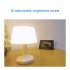 Baby Night Light With USB Charging Cable Remote Control Transparent Lampshade Rechargeable Table Lamp Bedside Table Lamp For Bedroom Living Room Bar Office Manu