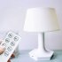 Baby Night Light With USB Charging Cable Remote Control Transparent Lampshade Rechargeable Table Lamp Bedside Table Lamp For Bedroom Living Room Bar Office Manu