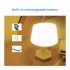 Baby Night Light With USB Charging Cable Remote Control Transparent Lampshade Rechargeable Table Lamp Bedside Table Lamp For Bedroom Living Room Bar Office Manu