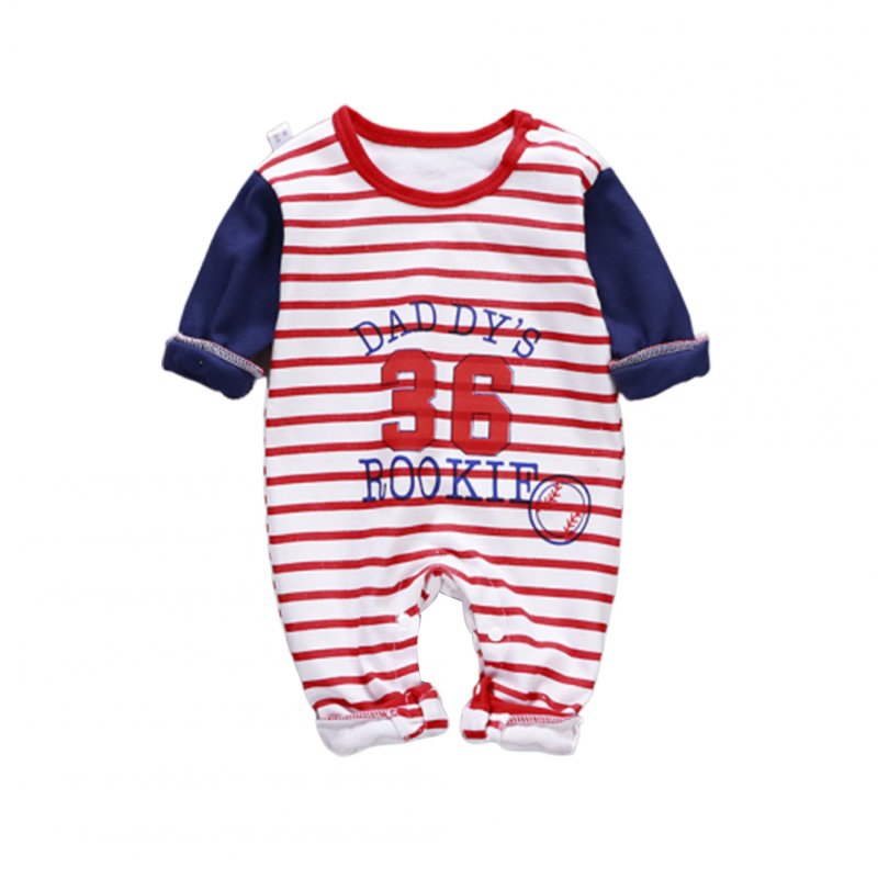 Baby Piece Jumpsuits Cotton Long Sleeve Tops for Daily Out Wearing Number 36baseball uniform _59