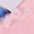 Baby Puting Pupici Feeding  Pacifier Silicone Wide mouth Standard Pacifier Wide caliber cross hole  1 4 years old 