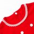 Baby Romper Classic Round Neck Plaid Printing Jumpsuits For 0 3 Years Old Boys Girls red plaid 6 12M 73
