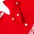Baby Romper Classic Round Neck Plaid Printing Jumpsuits For 0 3 Years Old Boys Girls red plaid 6 12M 73