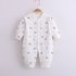 Baby Romper Infant Cotton Long Sleeves Cute Printing Breathable Jumpsuit For 0 1 Years Old Boys Girls pink hedgehog 0 3M 59cm