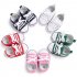 Baby Shoes Soft Sole Fashion Canvas Infant Toddler Sports Leisure Shoes Pink 12CM