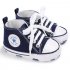 Baby Shoes Soft Sole Fashion Canvas Infant Toddler Sports Leisure Shoes Pink 12CM