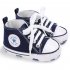 Baby Shoes Soft Sole Fashion Canvas Infant Toddler Sports Leisure Shoes Pink 12CM