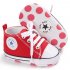 Baby Shoes Soft Sole Fashion Canvas Infant Toddler Sports Leisure Shoes Pink 12CM