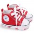Baby Shoes Soft Sole Fashion Canvas Infant Toddler Sports Leisure Shoes Pink 12CM