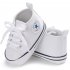 Baby Shoes Soft Sole Fashion Canvas Infant Toddler Sports Leisure Shoes Pink 12CM