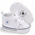 Baby Shoes Soft Sole Fashion Canvas Infant Toddler Sports Leisure Shoes white 12CM