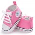 Baby Shoes Soft Sole Fashion Canvas Infant Toddler Sports Leisure Shoes white 12CM