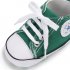 Baby Shoes Soft Sole Fashion Canvas Infant Toddler Sports Leisure Shoes green 12CM