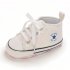 Baby Shoes Soft soled with Sequin Toddler Shoes for 0 18m Babies Off white Bottom length 11CM