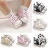Baby Shoes Soft soled with Sequin Toddler Shoes for 0 18m Babies black Bottom length 12CM