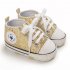 Baby Shoes Soft soled with Sequin Toddler Shoes for 0 18m Babies Golden Bottom length 13CM