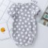 Baby Short Sleeves Bodysuit Sweet Printing Breathable Romper For 0 2 Years Old Boys Girls GBA037 18 24M 90