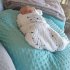 Baby Sleeping  Pad  Cover Removable Washable Pillowcase  Size Adjustable Recliner Sleeping  Pad  Cover gray